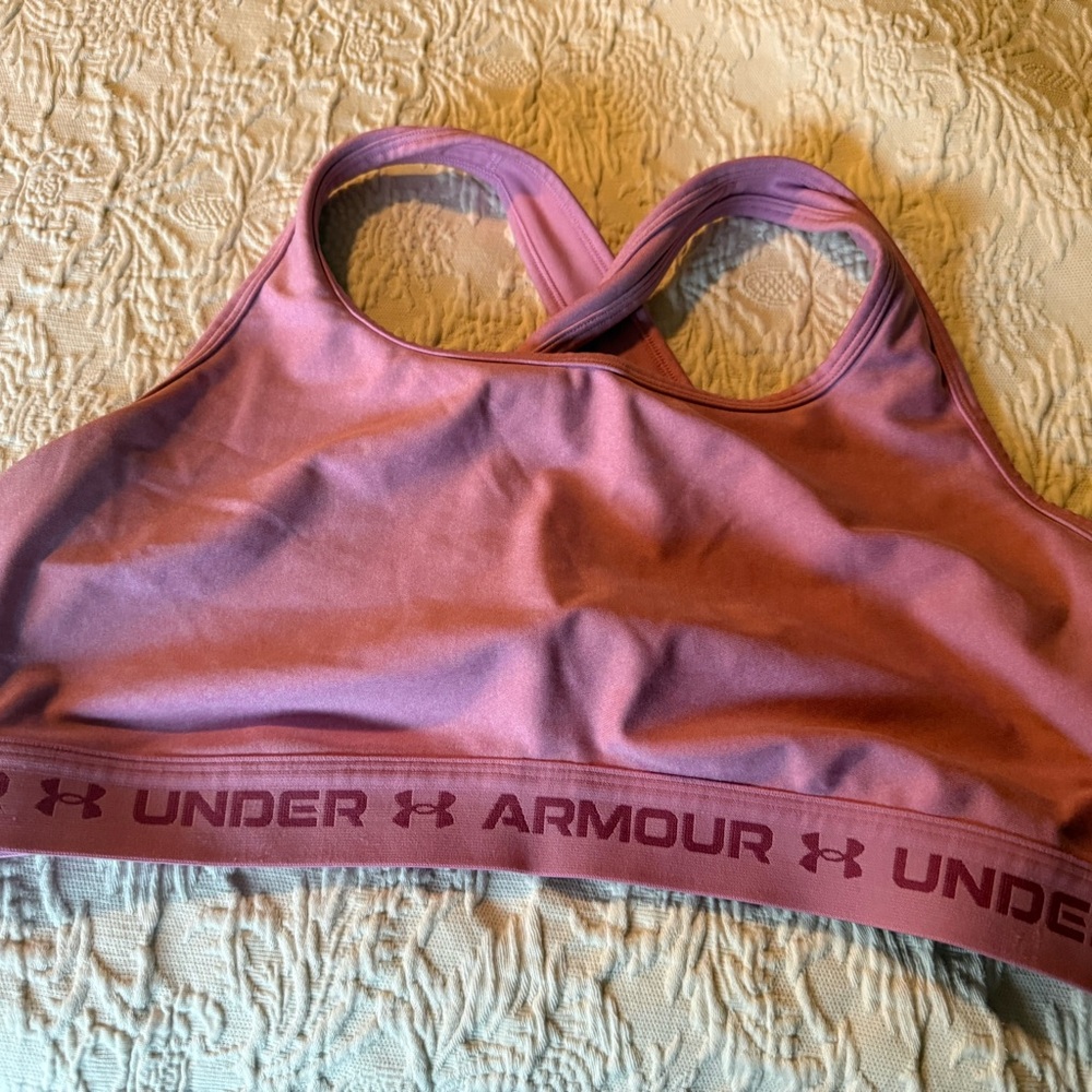 Under Armour Mauve Sports Bra